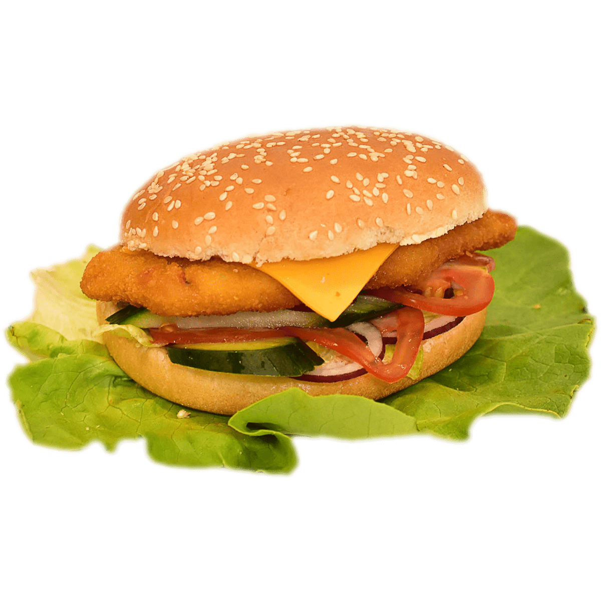 Csirkemell burger