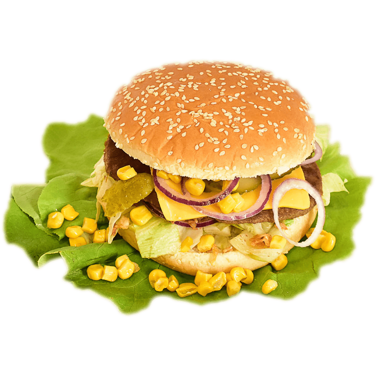 Kukoricás burger